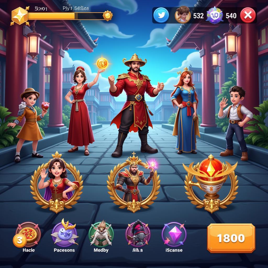 Chinh Đồ APK Main Screen