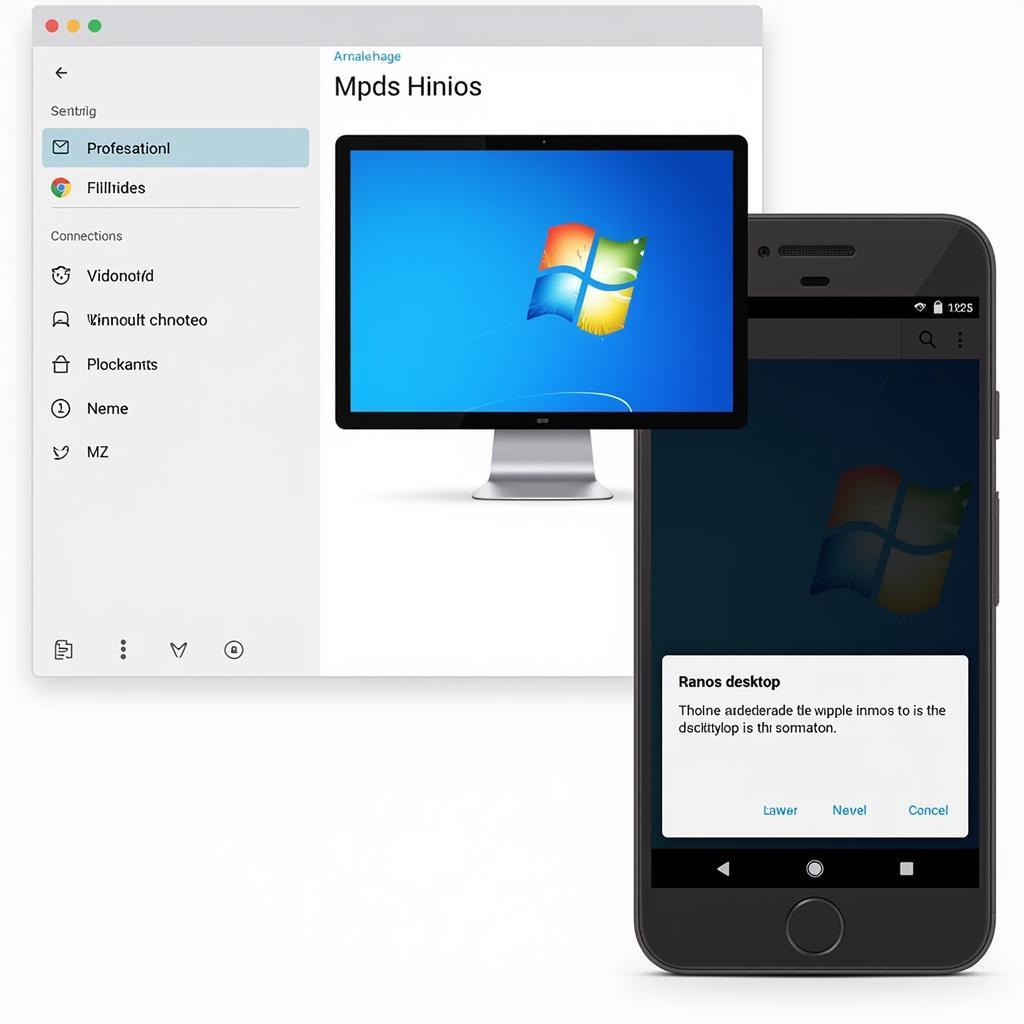 Connecting to a remote computer using Chrome Remote Desktop on an Android device