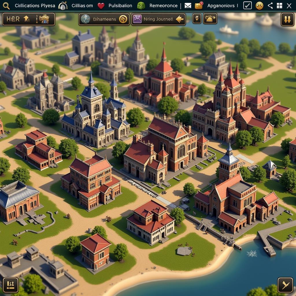 Civilization Mobile City Management