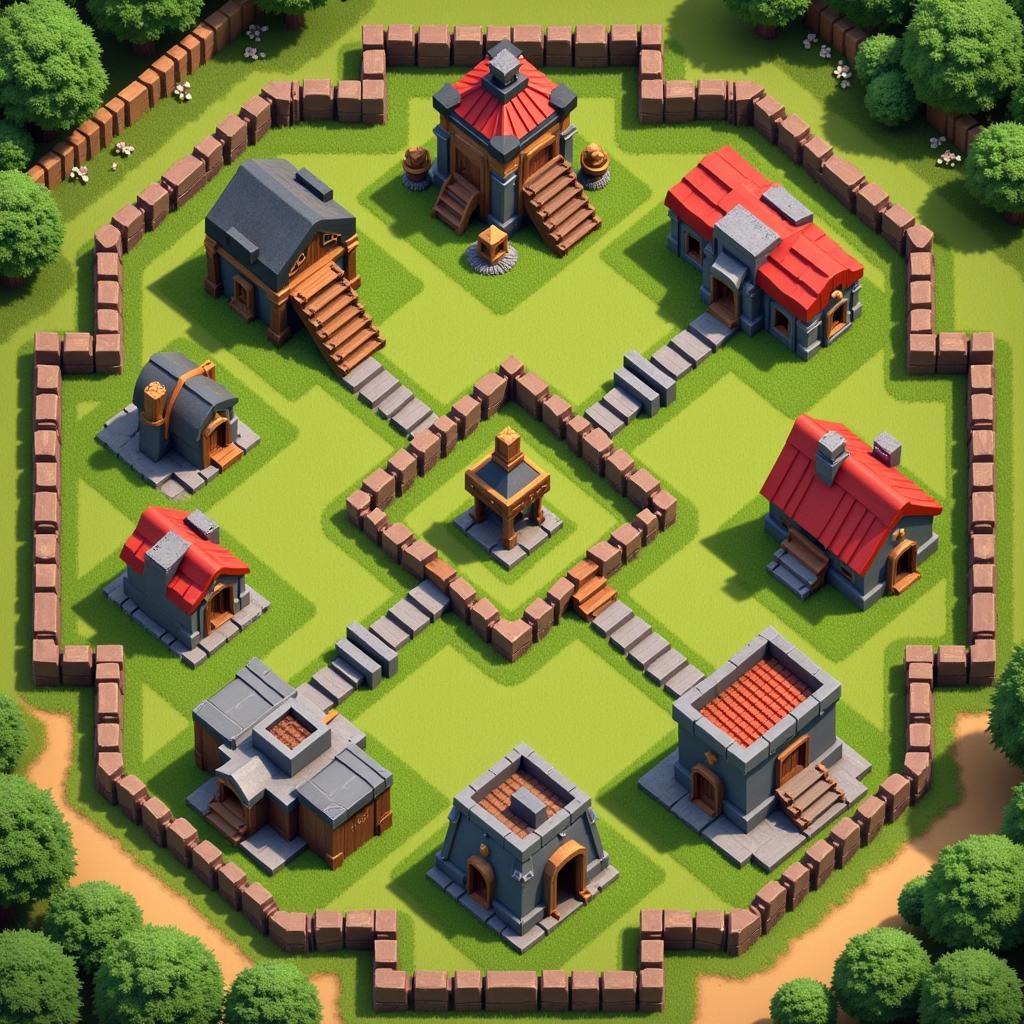 Clan Master APK Base Building