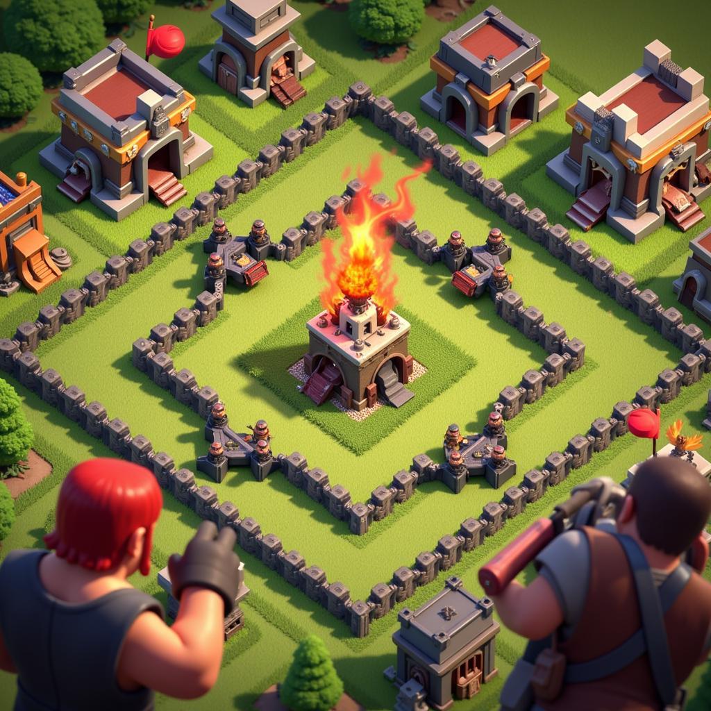 Clash of Clans US APK Clan Wars