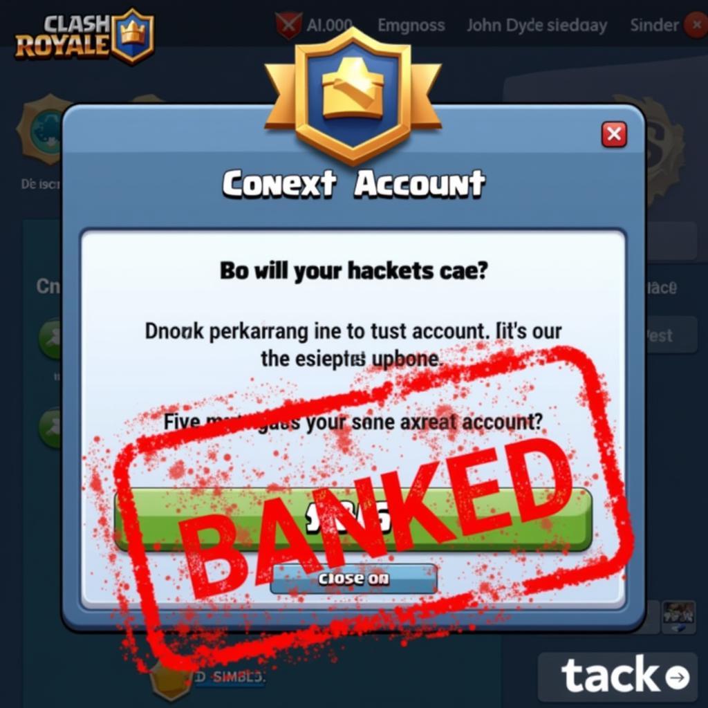 Clash Royale Account Ban Warning