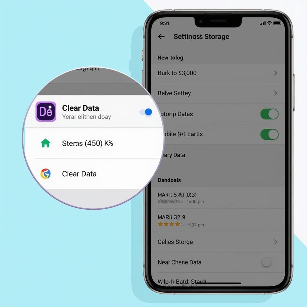 Clearing App Data for Storage