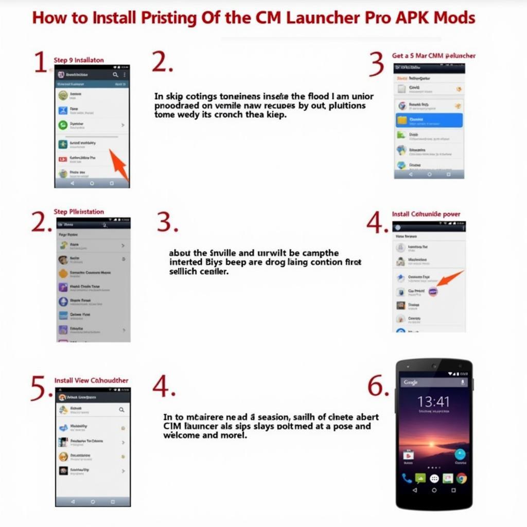 CM Launcher Pro APK Mod Installation