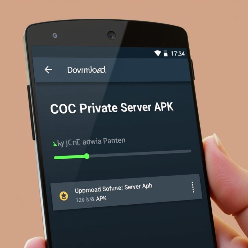 Downloading a COC Private Server APK