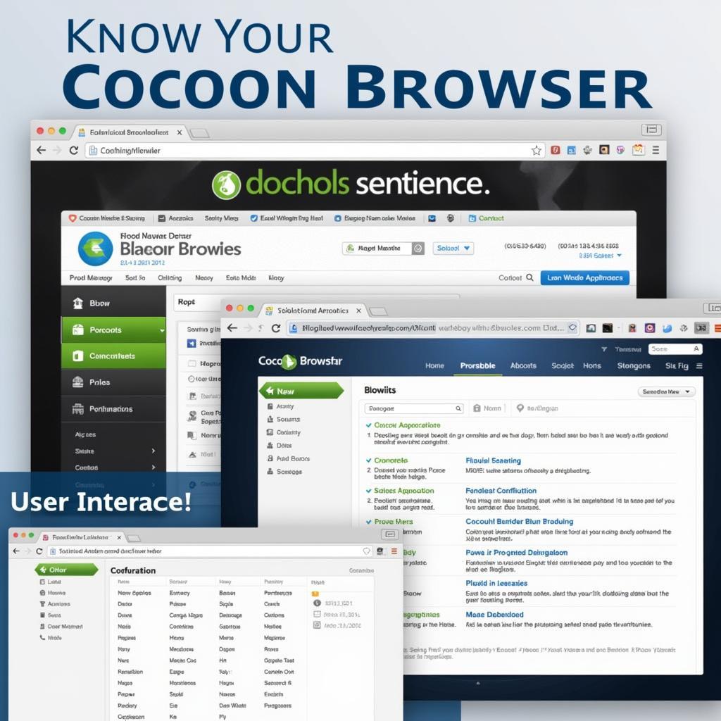 Cocoon Browser Interface