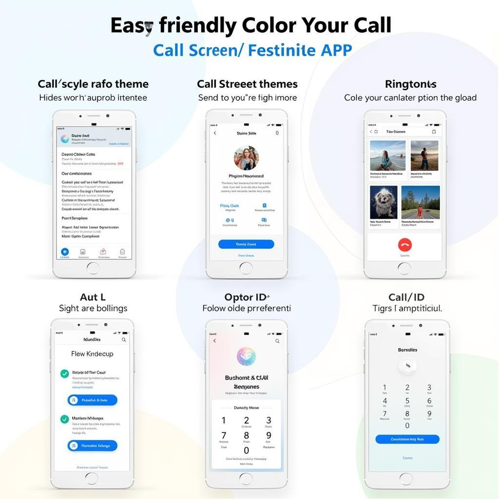 Color Your Call App Interface