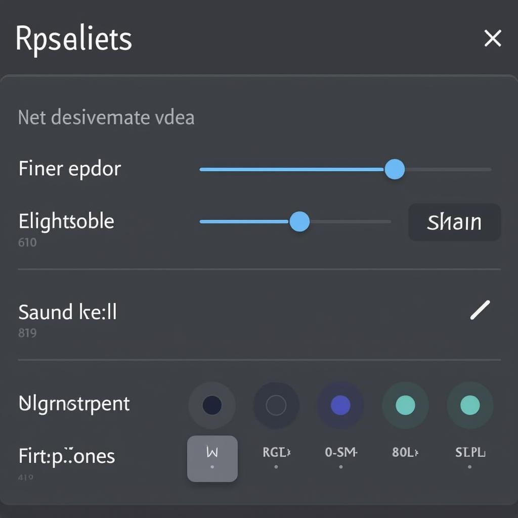 ColorOS Music Player Equalizer Settings