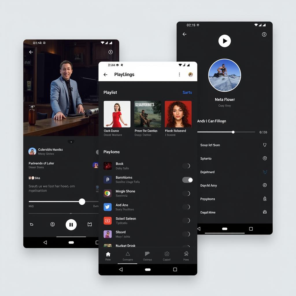 ColorOS Music Player Interface