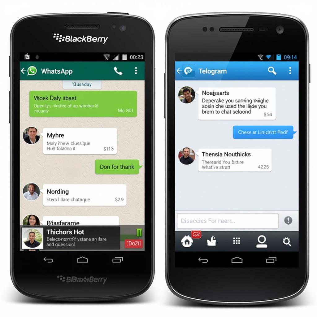 Communication Apps on BlackBerry 10