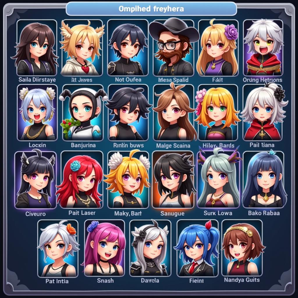 Digital World Mod APK Characters