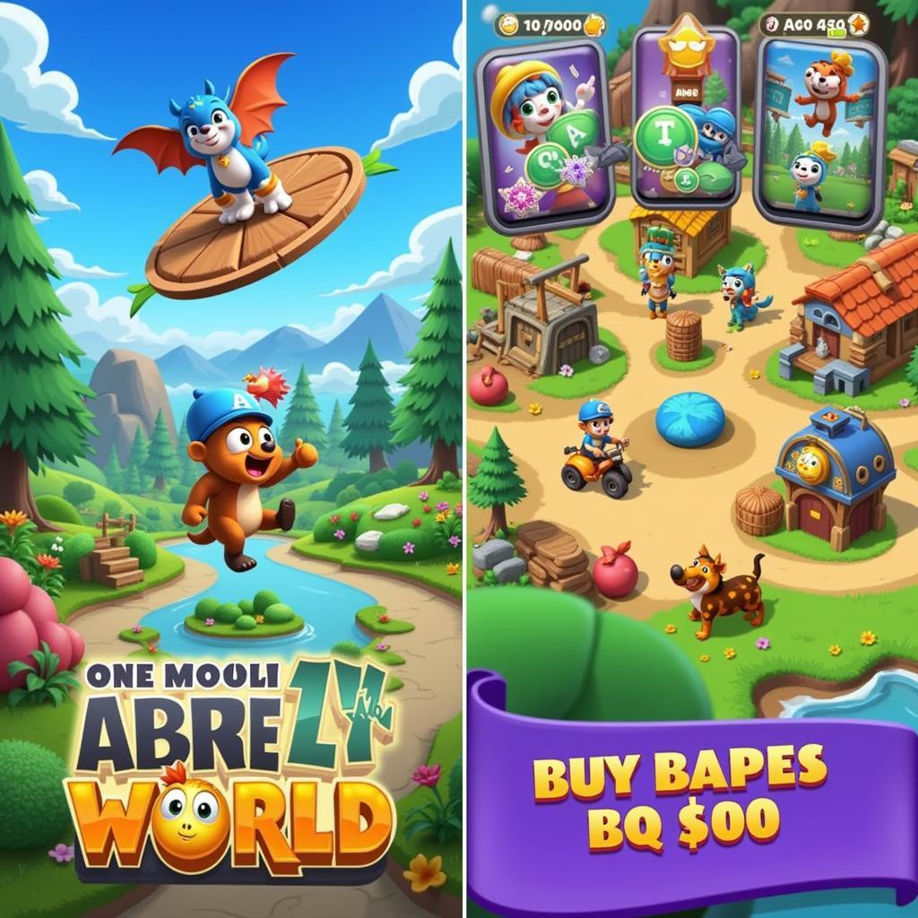 Digital World Mod APK Gameplay Screenshot