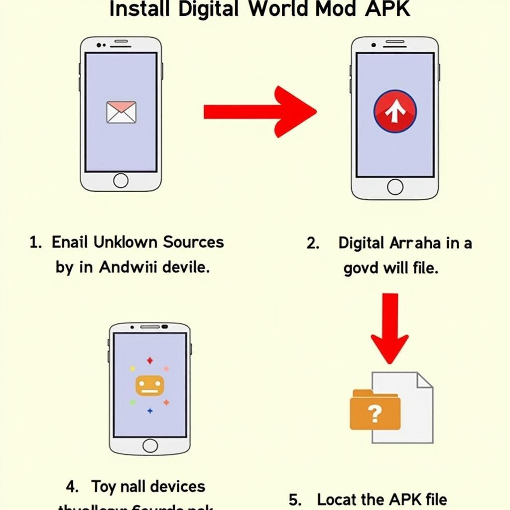 Digital World Mod APK Installation Guide