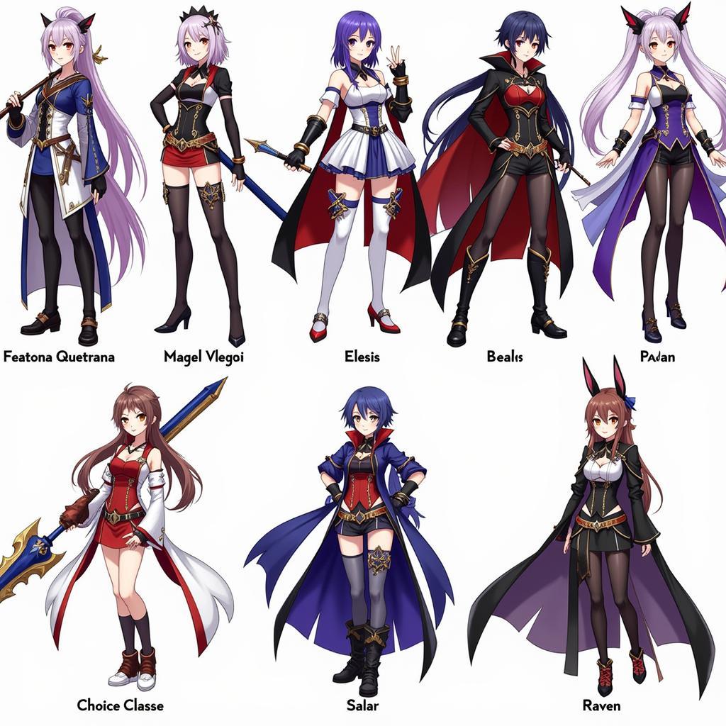 Elsword Evolution Character Classes