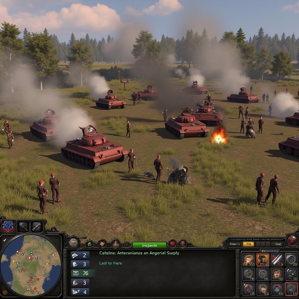 European War 6 Gameplay Screenshot