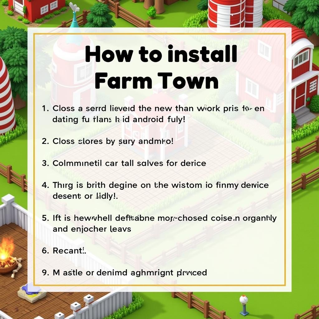 Installing Farm Town Hack Mod APK