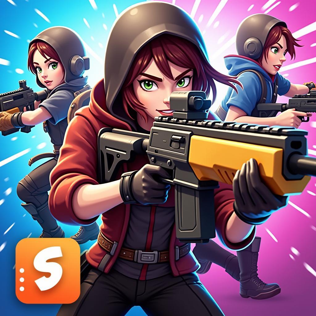 Frag Pro Shooter Mod APK Gameplay Screenshot