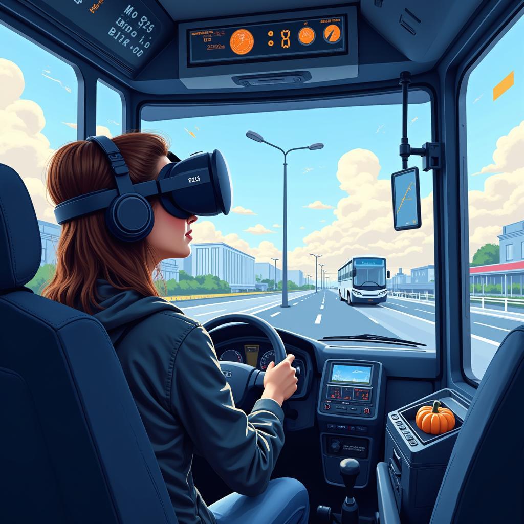 Future of Bus Game APK with VR and AR integration