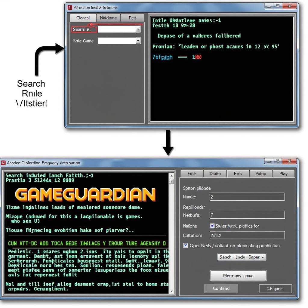 GameGuardian 8.64.3 APK Search Function