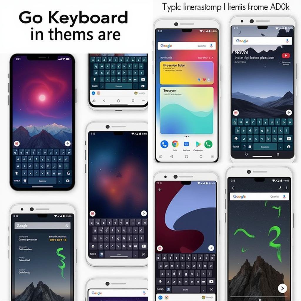 Go Keyboard APK Theme Selection