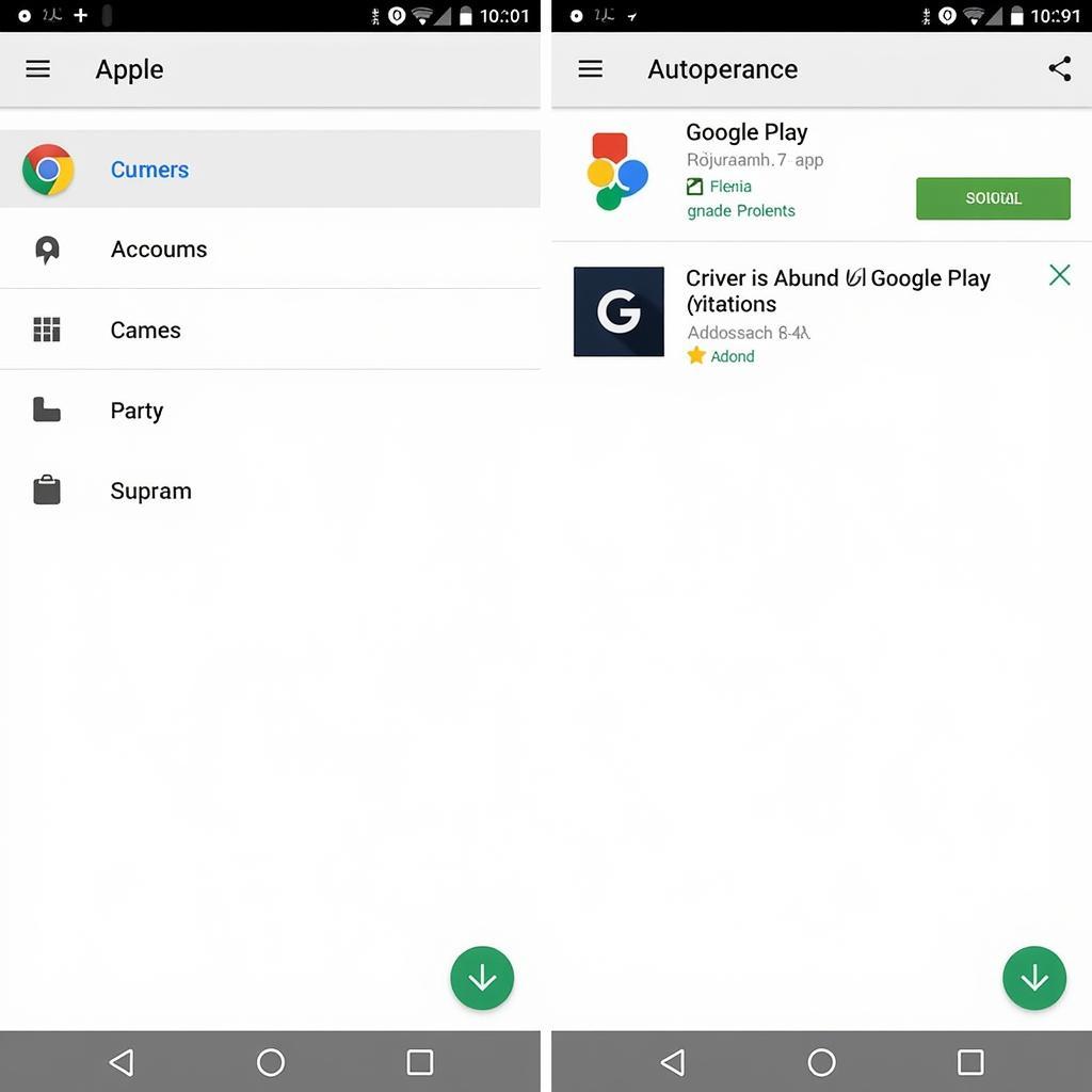 Google Play 4.4.4 APK Interface