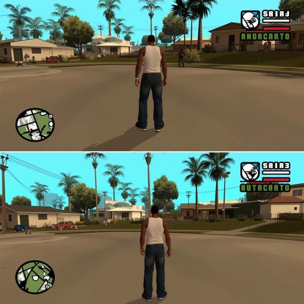 GTA San Andreas 2.00 Cleo APK Gameplay Screenshot