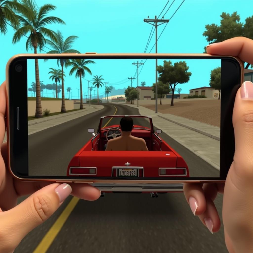 GTA San Andreas Mobile Gameplay Screenshot