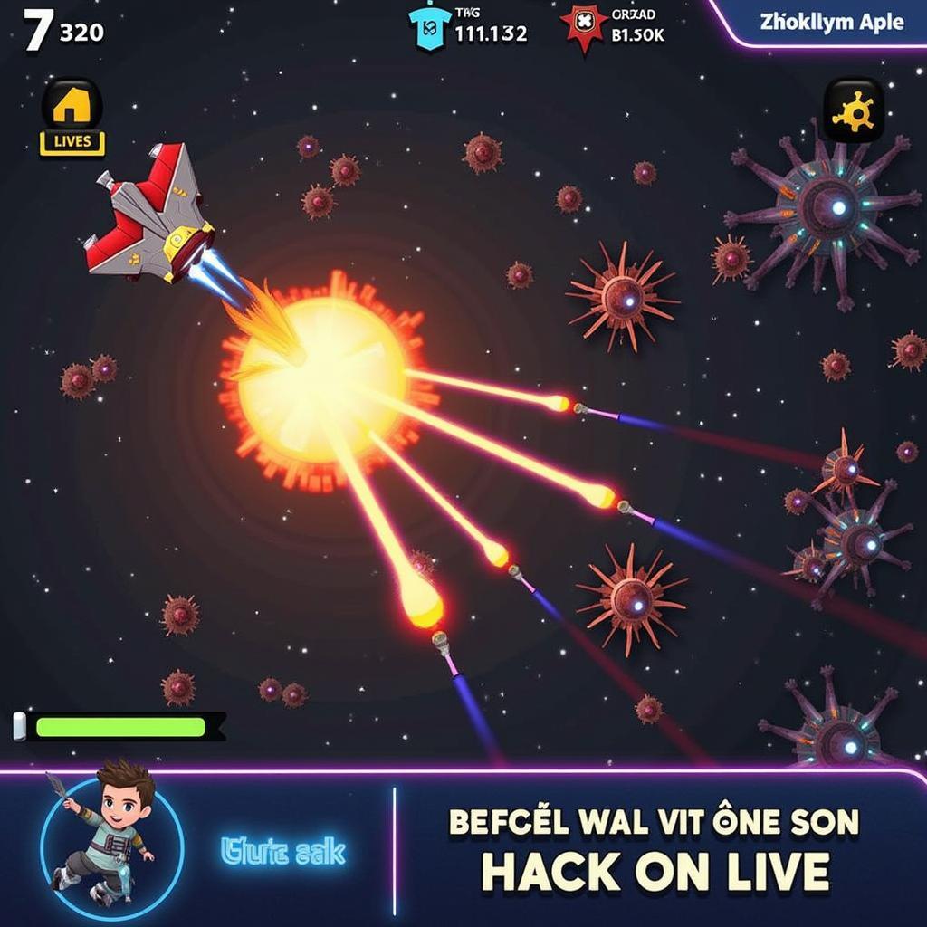 Hacked Bắn Ruồi APK Gameplay Screenshot