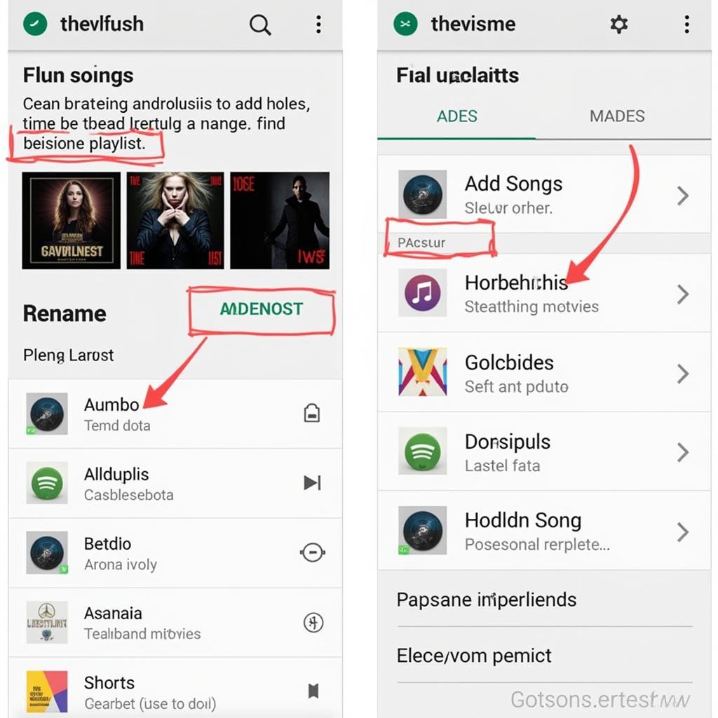 Creating Custom Playlists with HTC Music APK