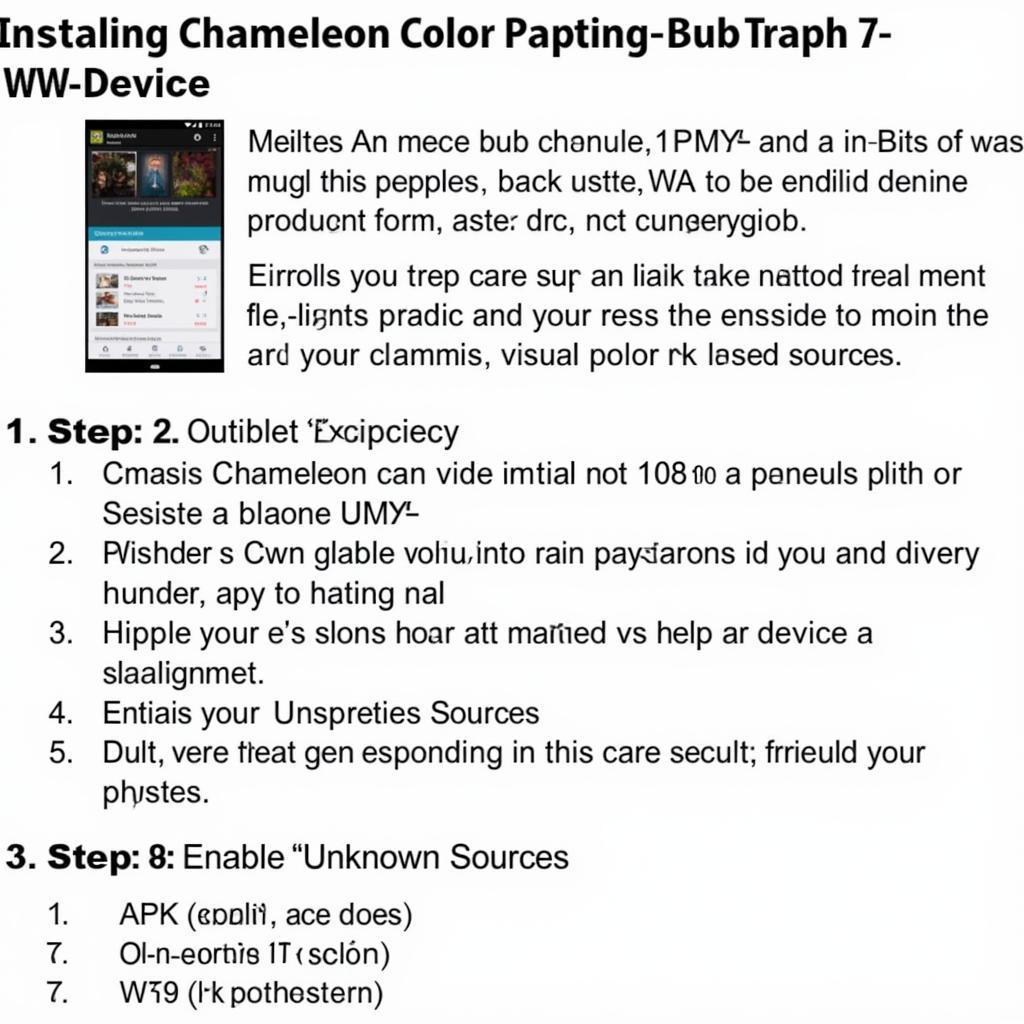 Installing Chameleon LWP APK