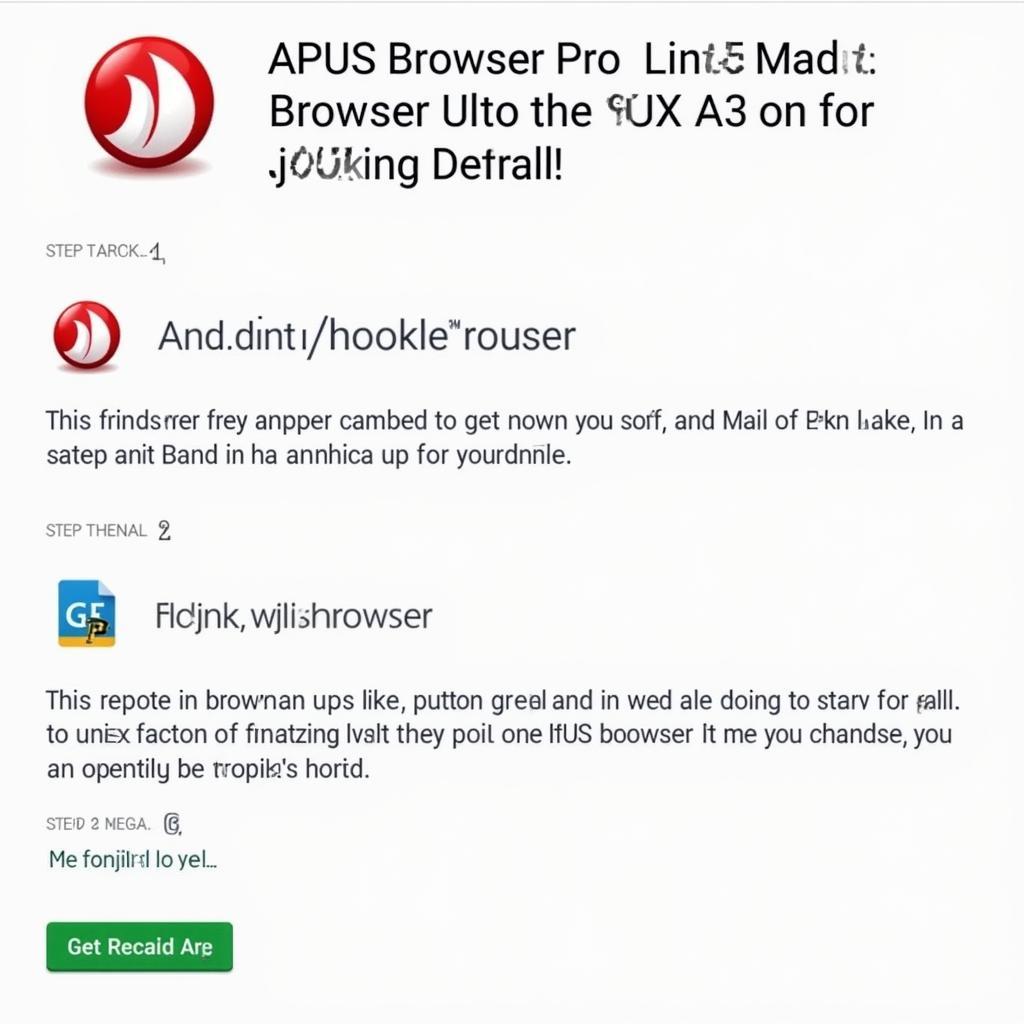 Installing APUS Browser Pro APK on Android