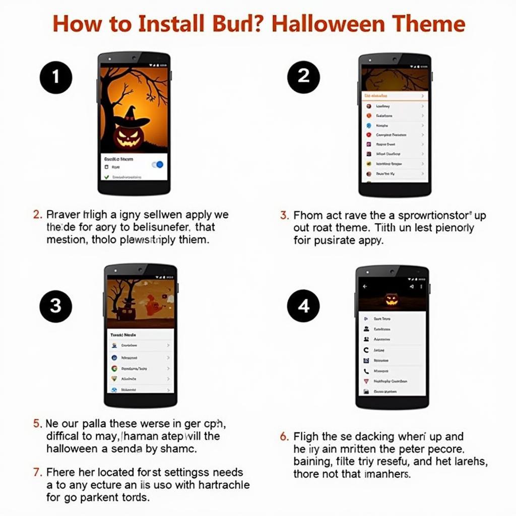 Installing Halloween Theme on Go Launcher EX