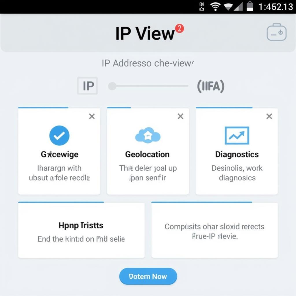 IP View APK Interface