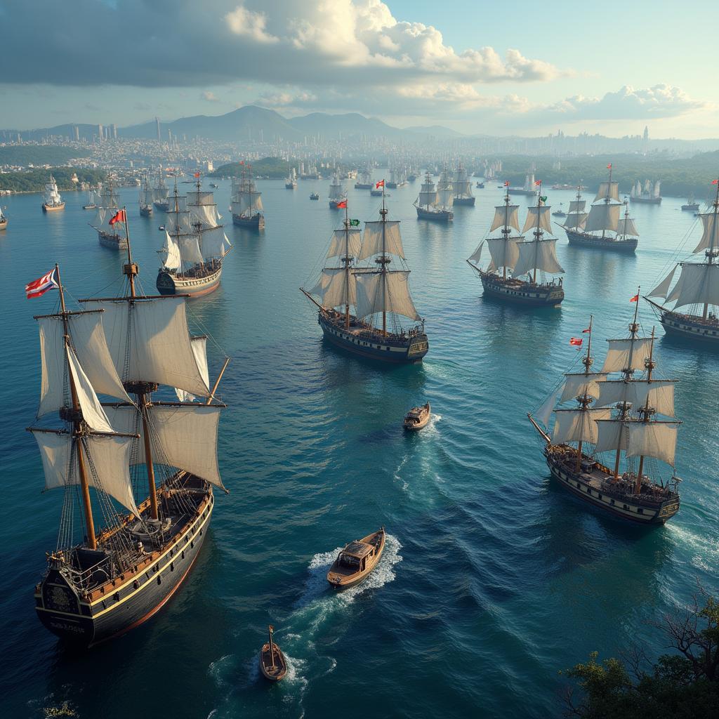 King of Sails Ship Battle: Epic Naval Battle