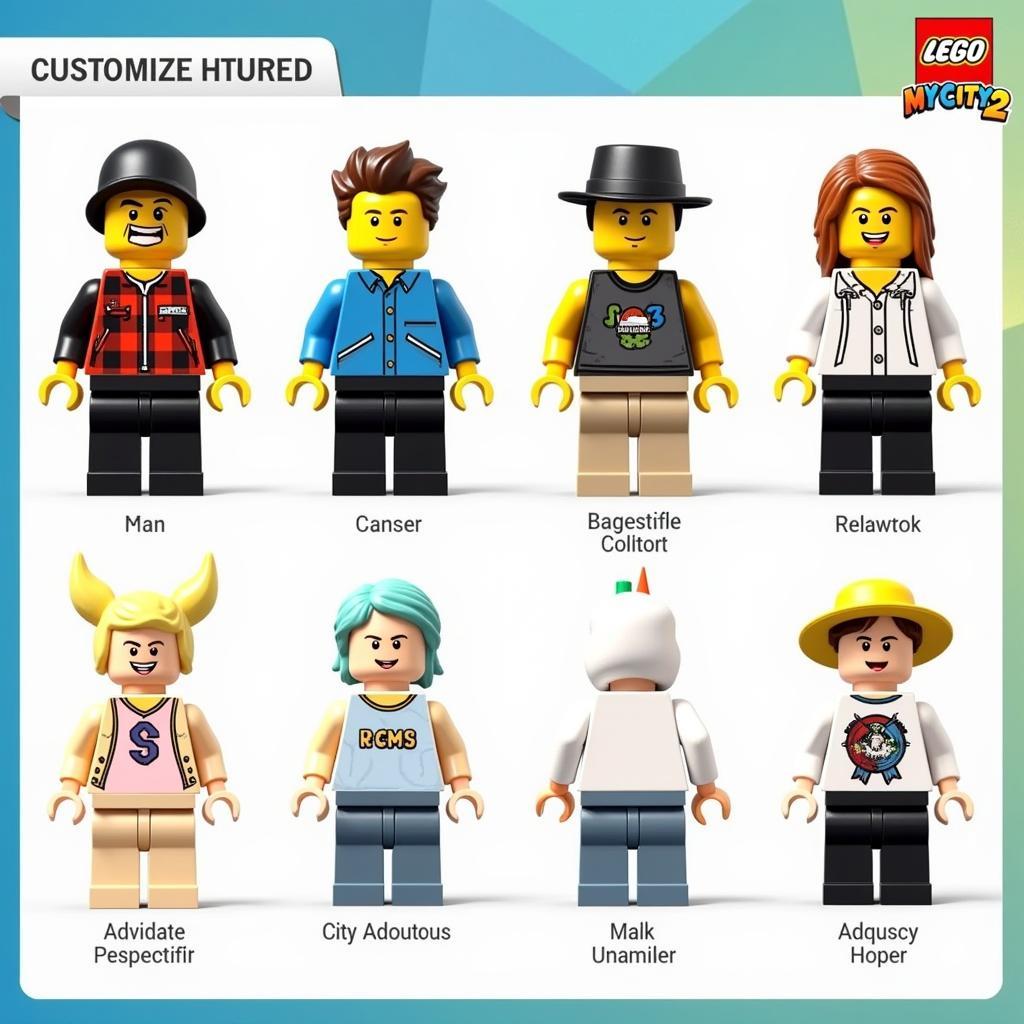 Lego My City 2 APK Character Customization