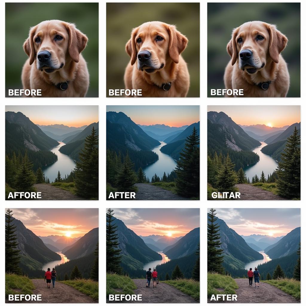 Lightroom APK Presets Comparison