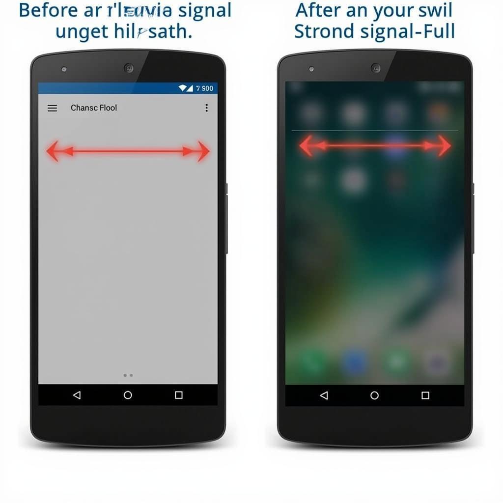 LTE Enabled APK Signal Strength Improvement