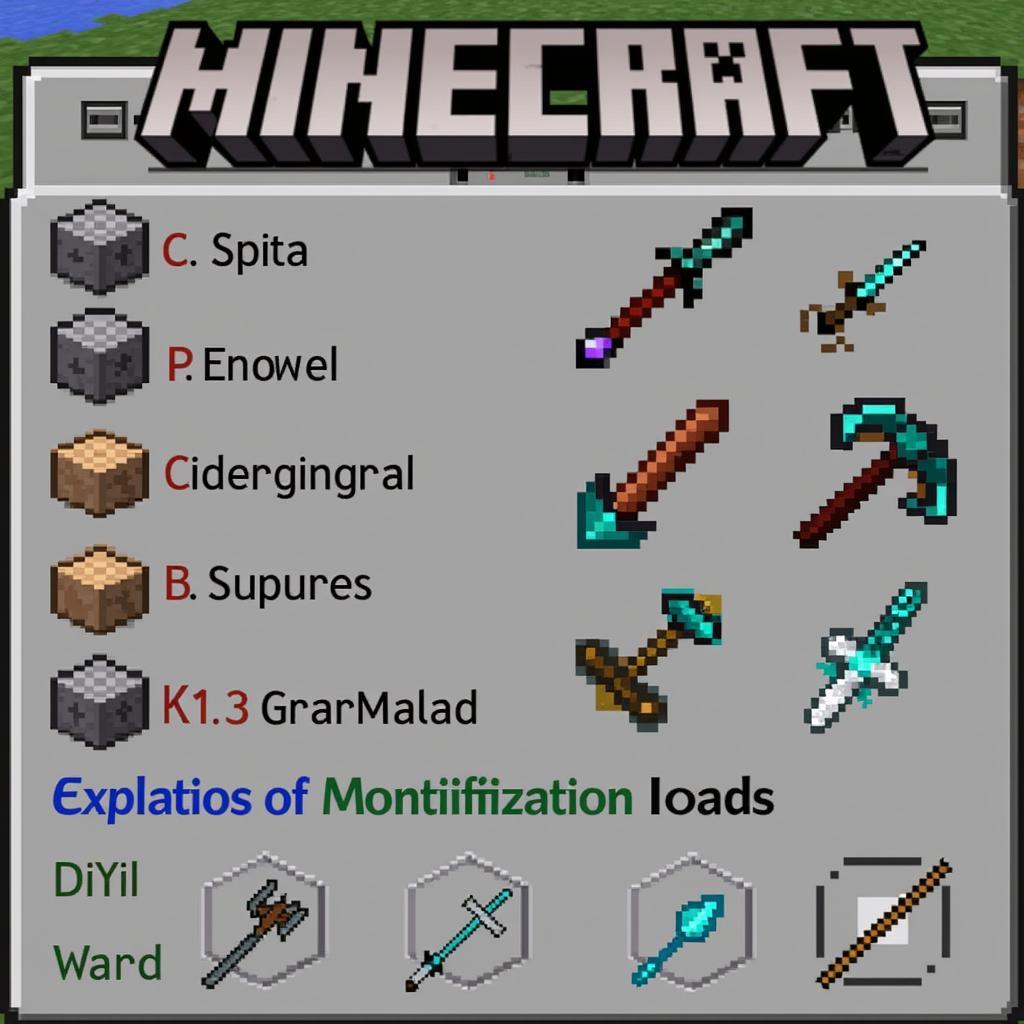 Essential Tools in Master for Minecraft APK