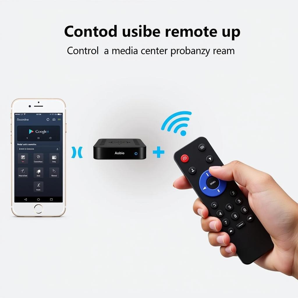 Controlling Media Center APK with Remote