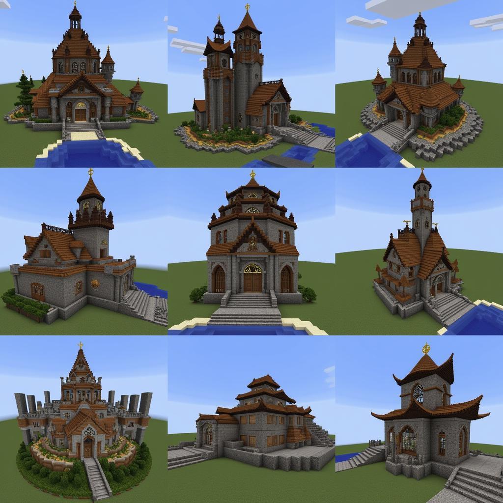 Inspiring Creative Builds in Minecraft 1.12.2