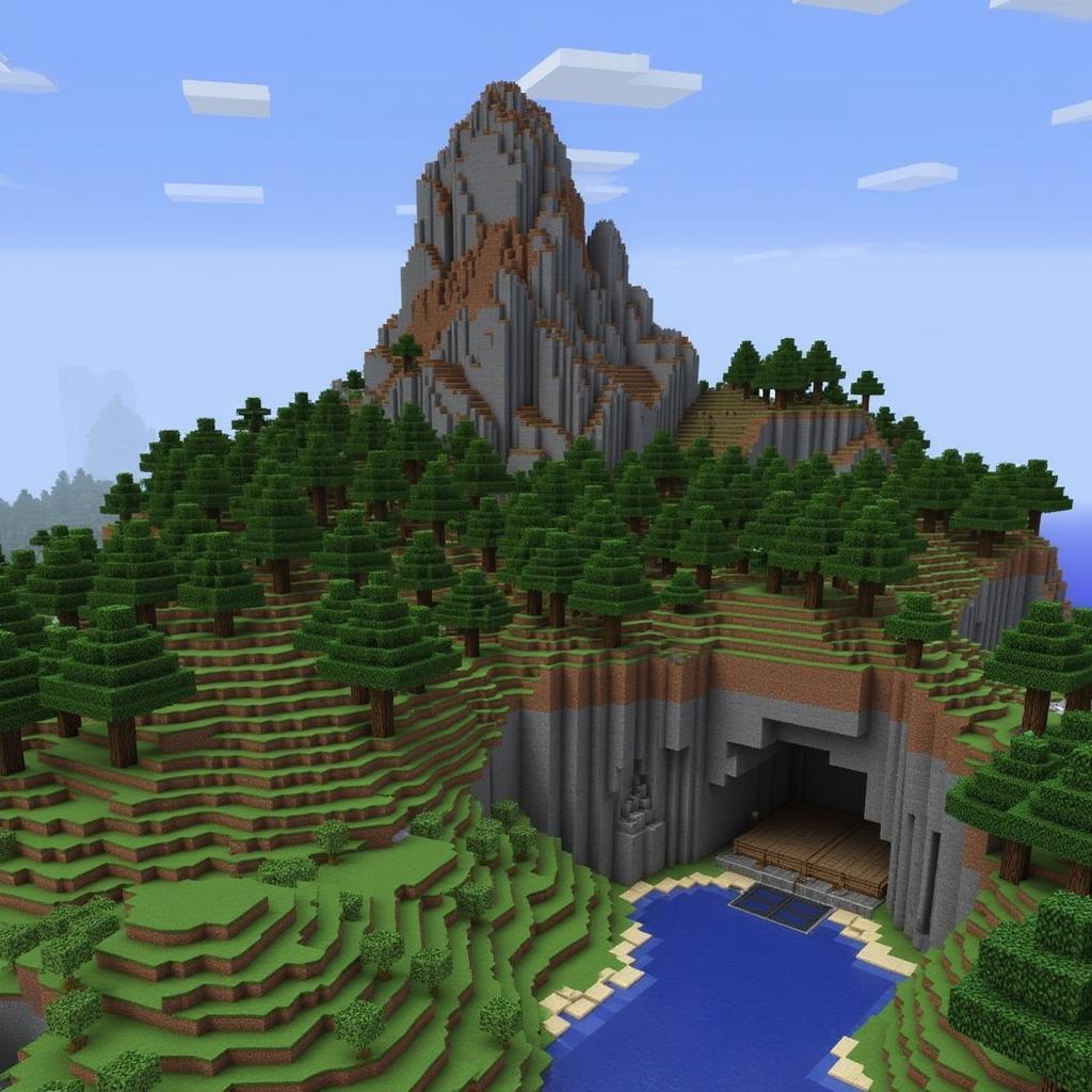 Minecraft PE 1.11.0 APK World Generation