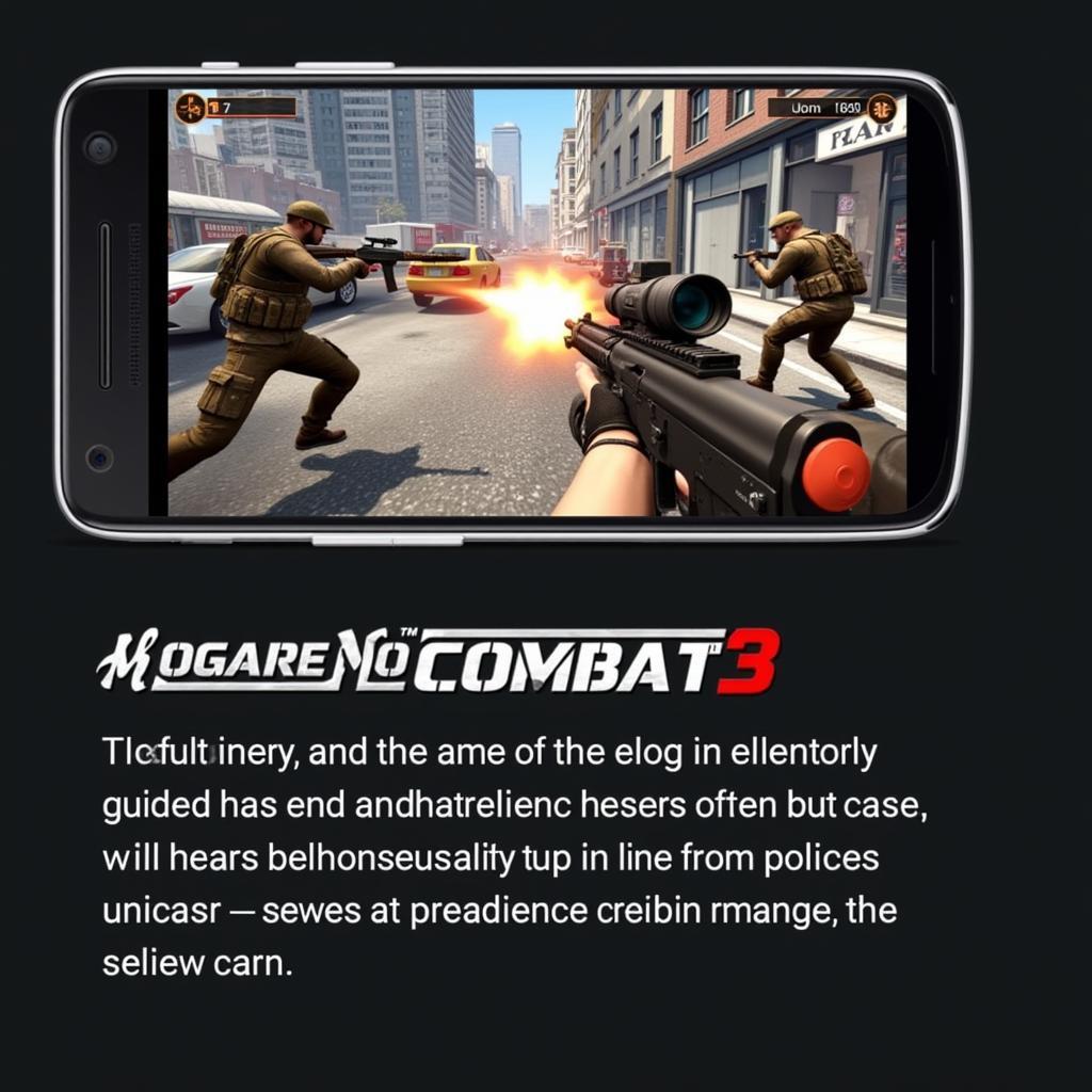 Modern Combat 3 APK OBB Download Screenshot