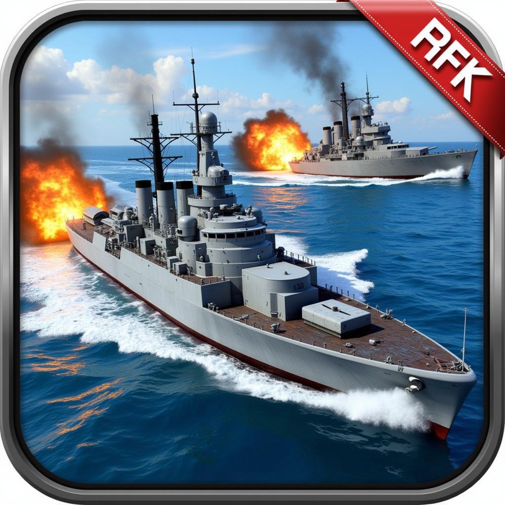 Modern Warship APK Gameplay Screenshot