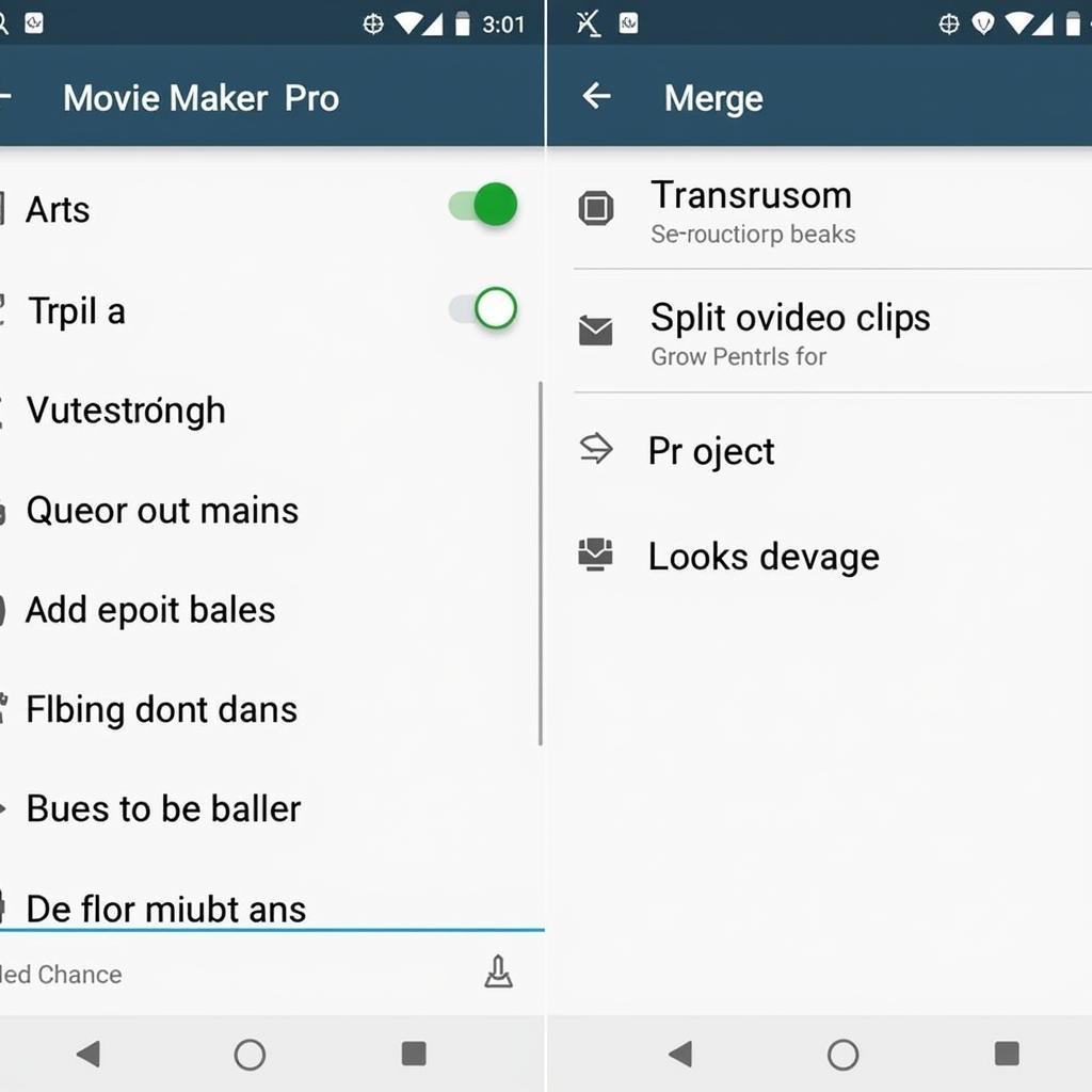 Movie Maker Pro APK Editing Features