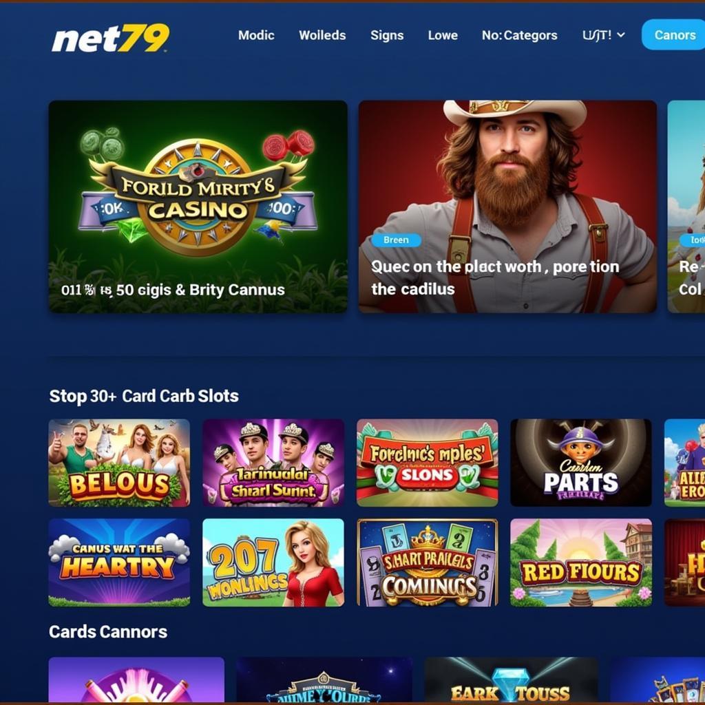 Net79 APK Homepage Screenshot