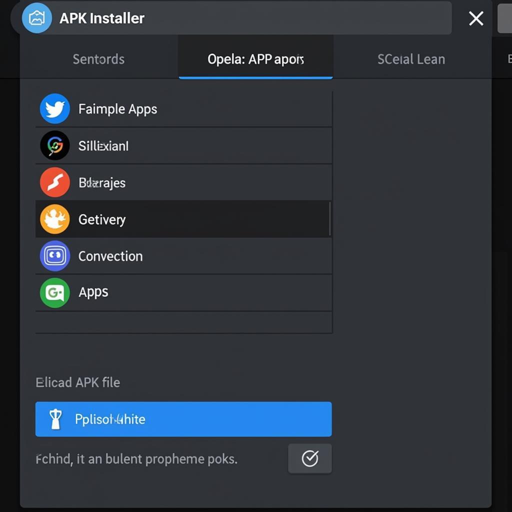 Online APK Installer Interface