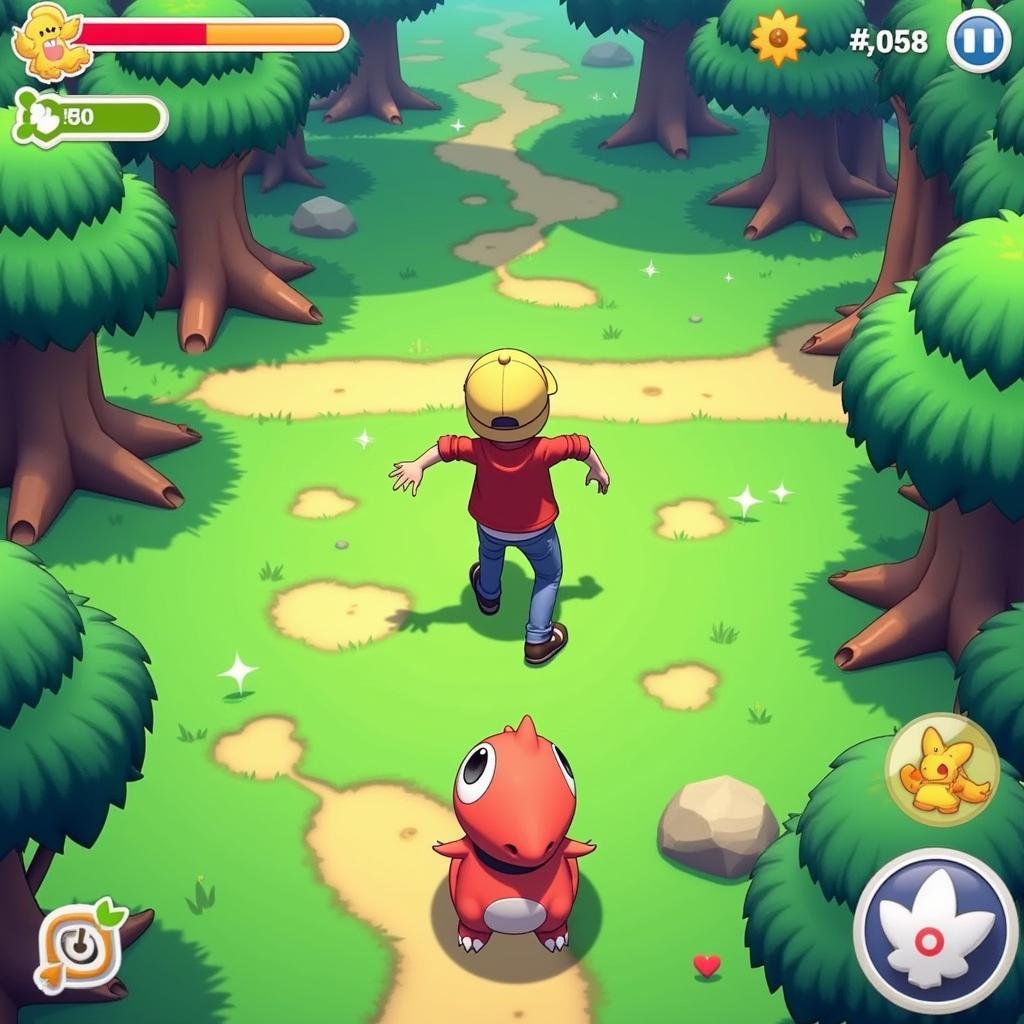 Pocket Monster Mod APK Gameplay Screenshot