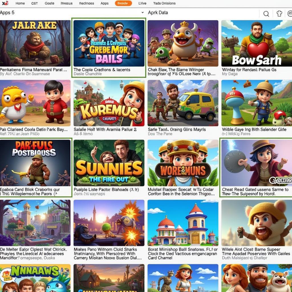 Popular APK Games and Apps