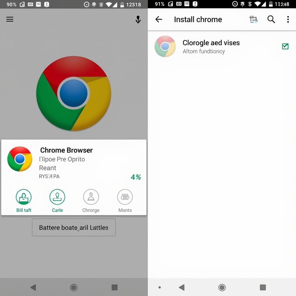 Reinstalling Chrome on Android