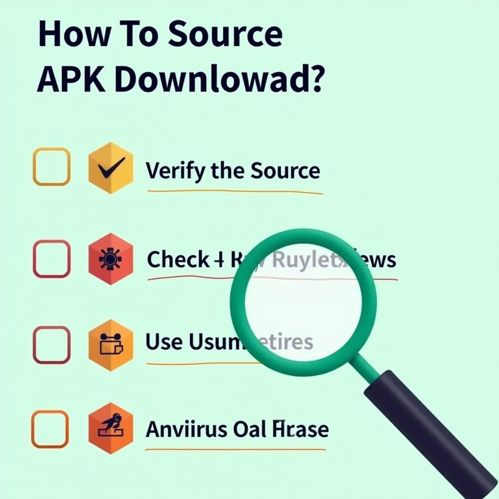 Safe practices for downloading APK files